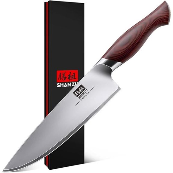 SHAN ZU 8-Inch High Carbon Chef Knife