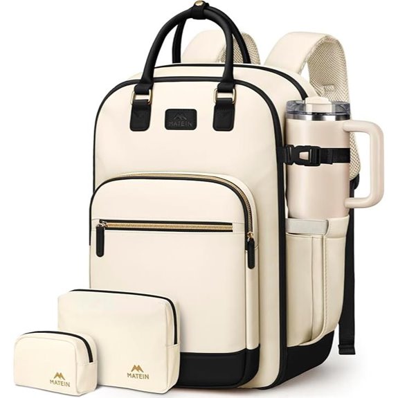 Matein Underseat Backpack with Shoe & Laptop Compartments