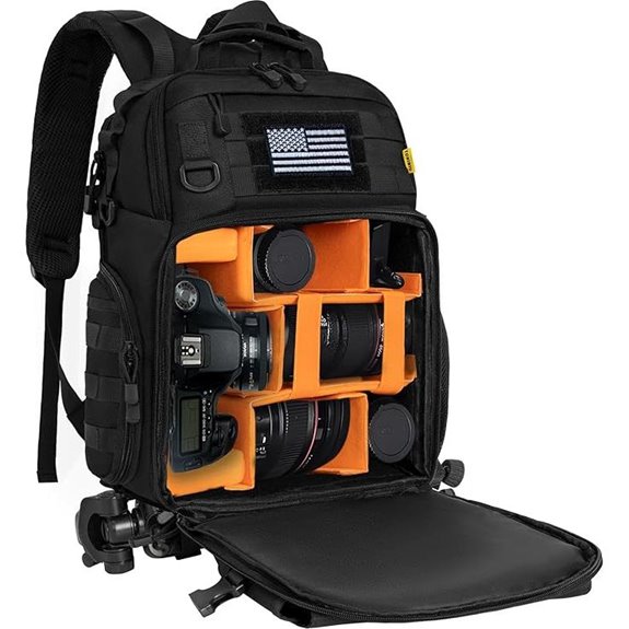 TORIBIO Camera Backpack for DSLR/SLR/Mirrorless Cameras
