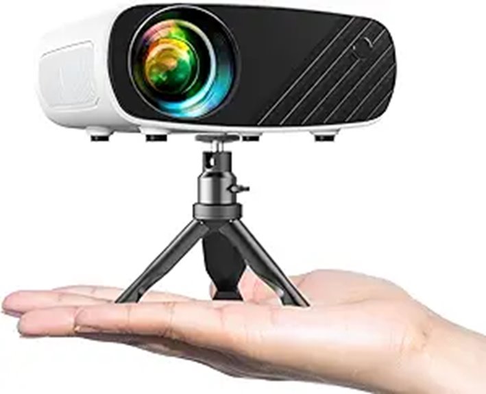 ELEPHAS Portable Mini Projector with HD Support