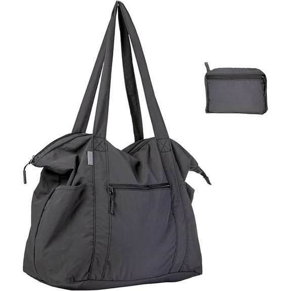 Lightweight Nylon Foldable Tote Bag for Travel