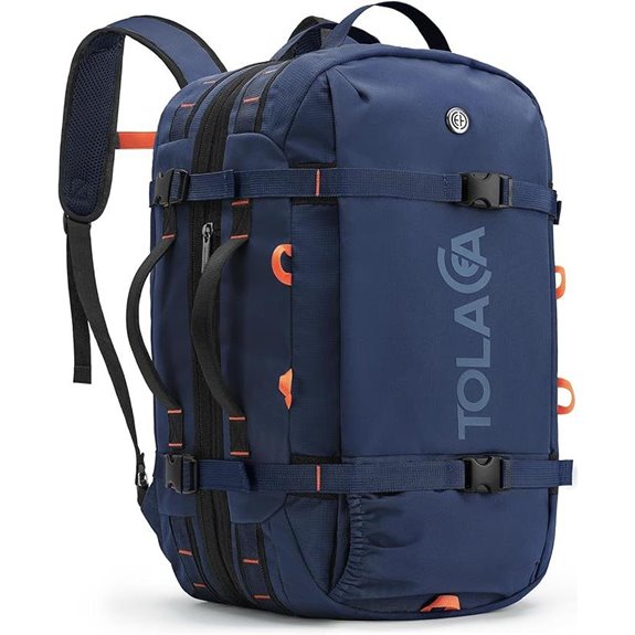 Tolaccea Travel Laptop Backpack with Expandable Storage