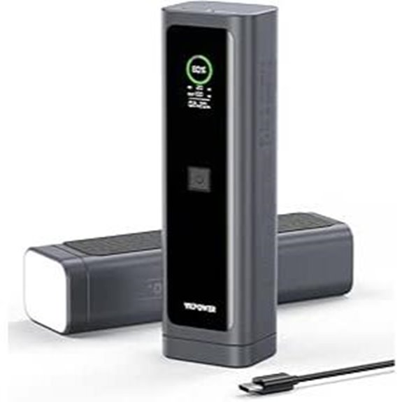 Portable 100W 10000mAh Power Bank with Fast Charging