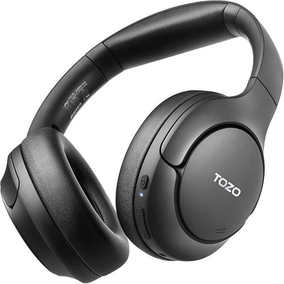 TOZO Hybrid Noise Cancelling Bluetooth Headphones
