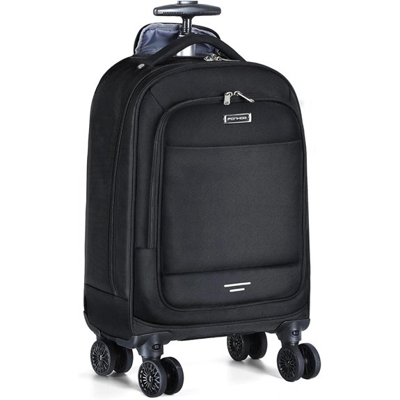 Rolling Backpack with 15.6 Laptop and Spinner Wheels