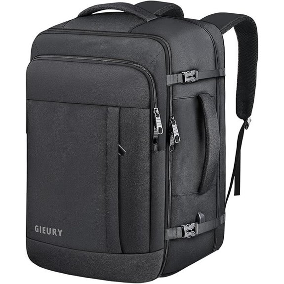 Carry On Backpack 50L TSA Flight Approved Luggage