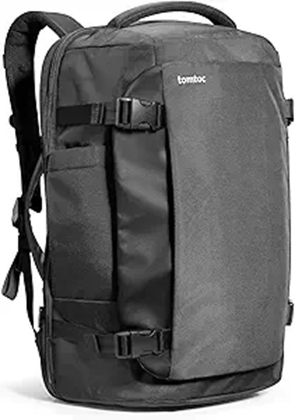 tomtoc 40L TSA Friendly Travel Backpack with Laptop Pocket