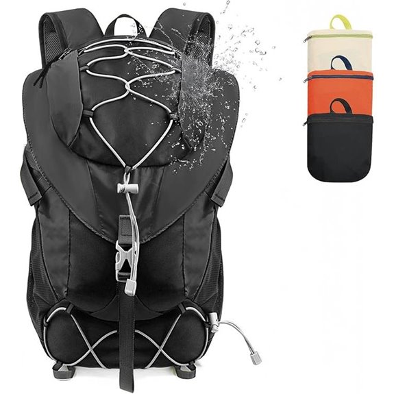 Seektop 20L Lightweight Water-Resistant Hiking Backpack