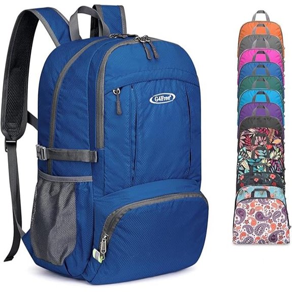 G4Free 40L Lightweight Packable Hiking Backpack Waterproof Travel Daypack