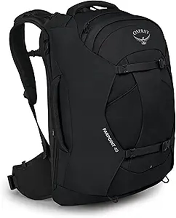 Osprey Farpoint 40L Men's Travel Backpack Black
