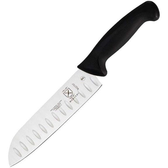 Mercer Millennia 7-Inch Granton Edge Santoku Knife