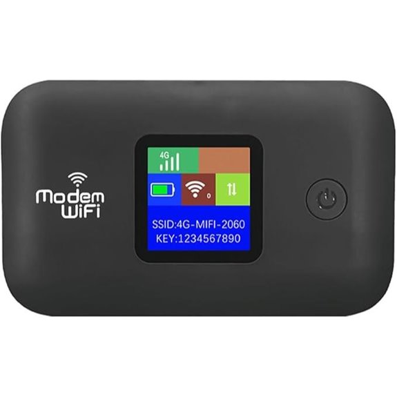 4G LTE Portable Wi-Fi Hotspot for Travel