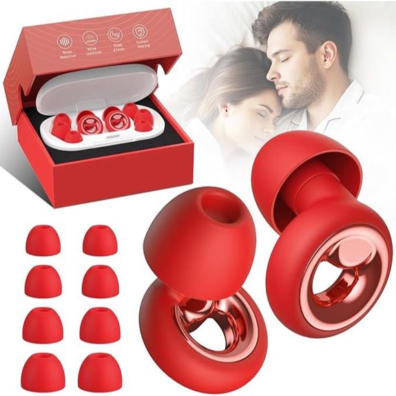 Noise Cancelling Sleep Ear Plugs with Multiple Tips