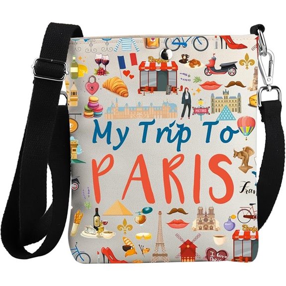JYTAPP Paris Trip Crossbody Bag for Women