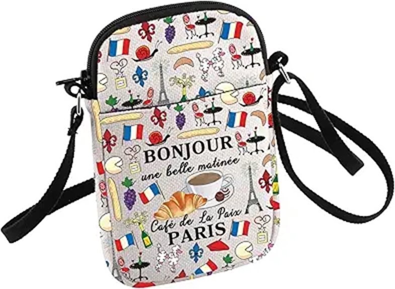 Paris Travel Crossbody Bag for Lovers