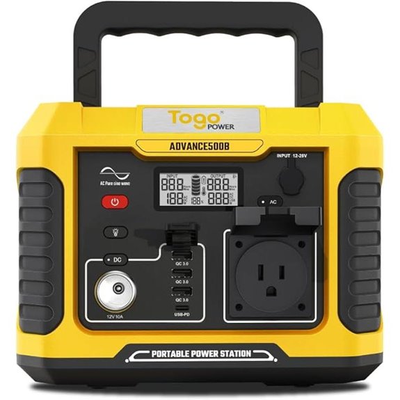 Togo POWER Portable Solar Generator with 288Wh Battery