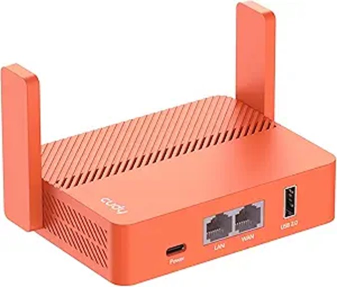 Cudy AC1200 Portable Wi-Fi Router with VPN & USB
