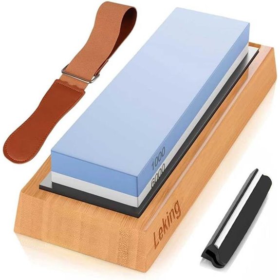 Leking Professional Knife Sharpener & Whetstone Kit