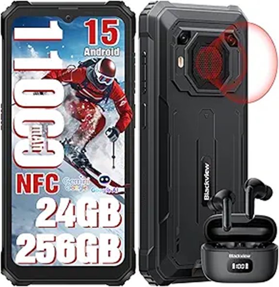 Blackview BV6200Plus Rugged Phone 11000mAh 24GB+256GB