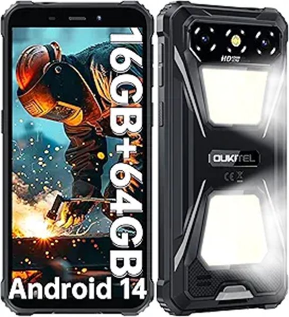 OUKITEL G5 Rugged Smartphone with 16GB+64GB