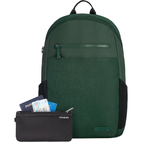 Travelon Anti-Theft Metro Backpack with RFID blocking pouch