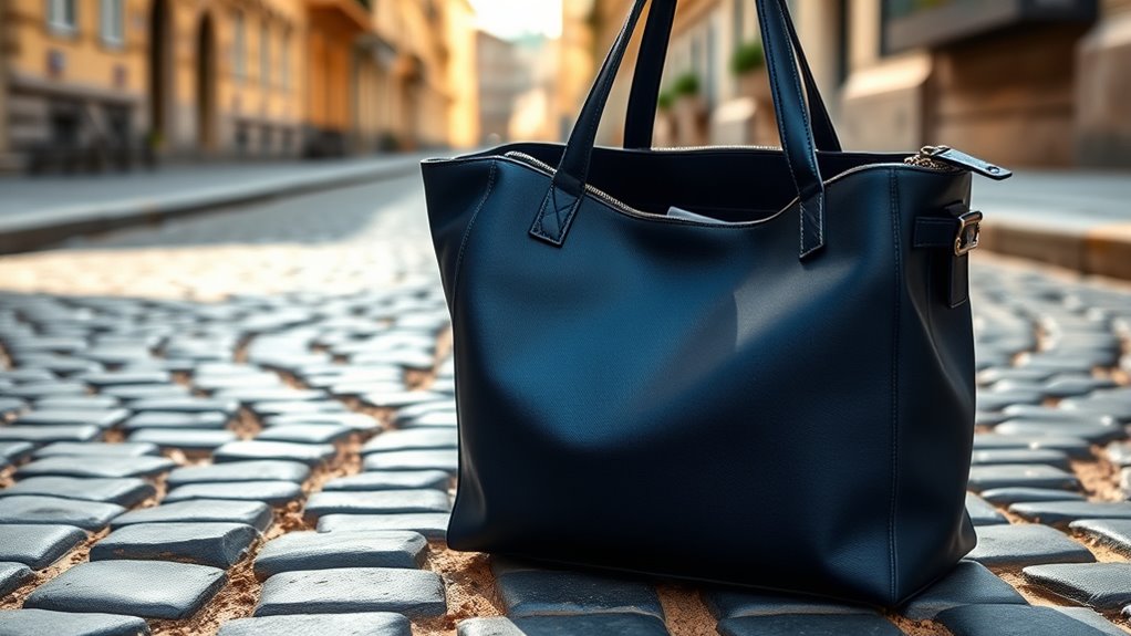 secure spacious travel tote