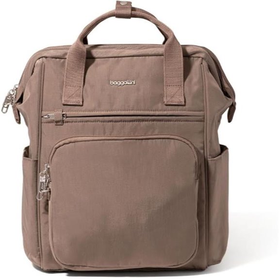Baggallini Securtex Anti-Theft Backpack for Travel