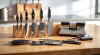 top knife sets with sharpeners