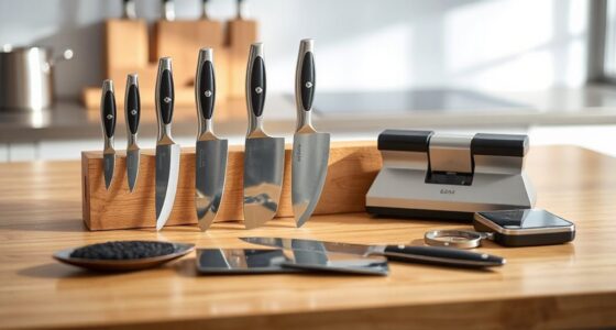 top knife sets with sharpeners