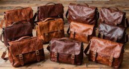 top leather travel messenger bags
