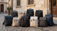 top minimalist european backpacks
