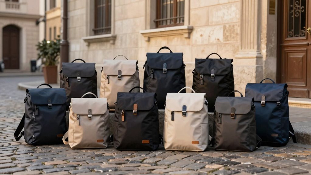 top minimalist european backpacks