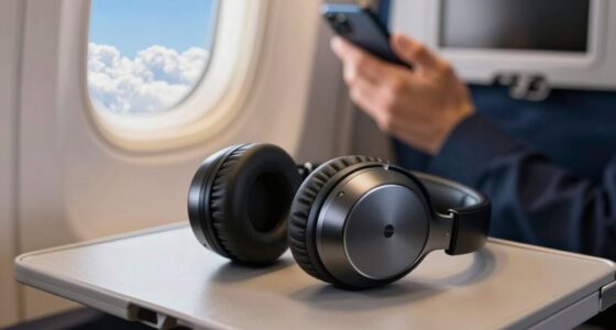 top noise cancelling flight headphones