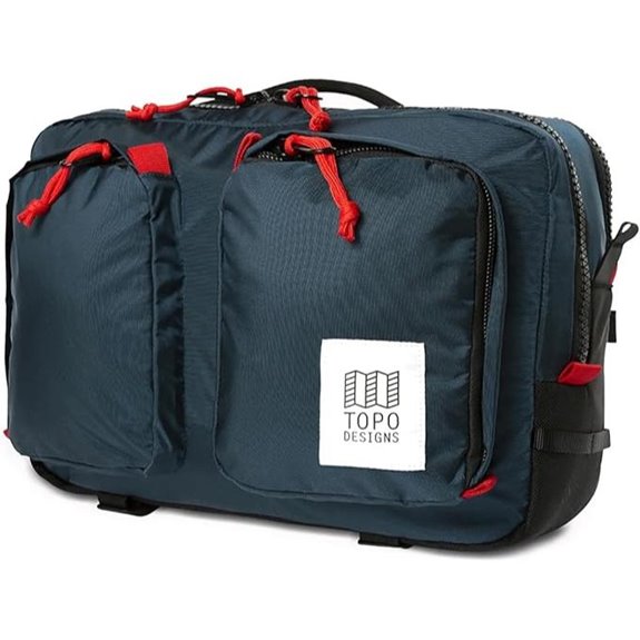 Topo Designs Global Briefcase with Oversized Zips