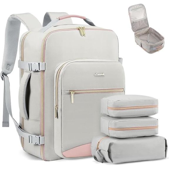 LOVEVOOK Travel Backpack with Packing Cubes