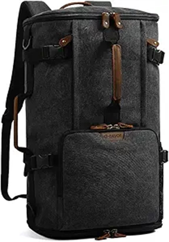 G-FAVOR Travel Backpack with Laptop Sleeve & Duffle