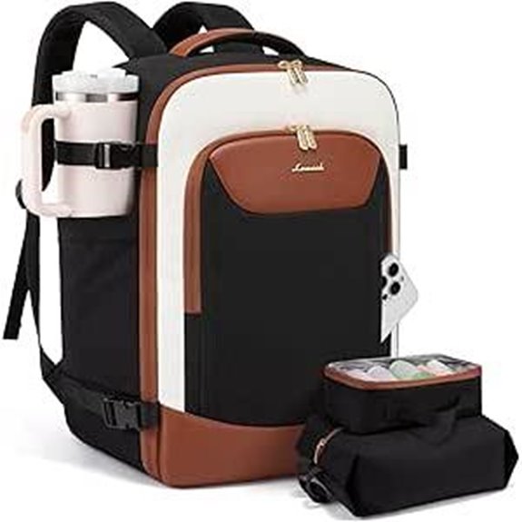 LOVEVOOK 40L Travel Backpack with Packing Cubes