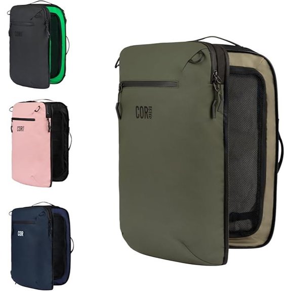 COR Surf Flight-Ready Travel Backpack with Passport Pockets