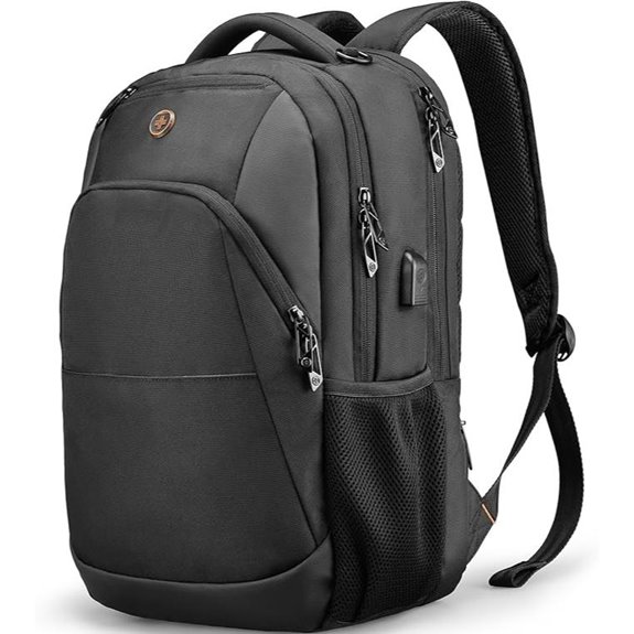 Swissdigital Travel Laptop Backpack with USB Charging