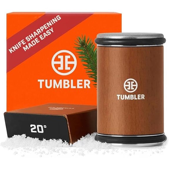 Original Tumbler Rolling Knife Sharpener™ Kit for Kitchen & Outdoors