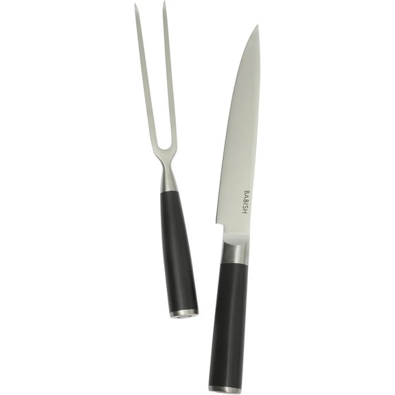 Babish 2-Piece Carving Knife & Fork Set