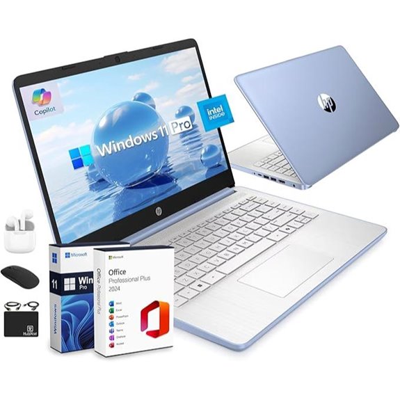 HP Ultrabook 14 Laptop Windows 11 Office 8GB RAM