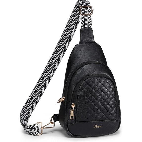 Anti-Theft Vegan Leather Crossbody Bag for Women