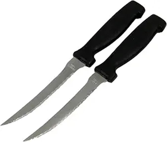 Chef Craft Vegetable Knife Set 2-Piece Stainless Steel