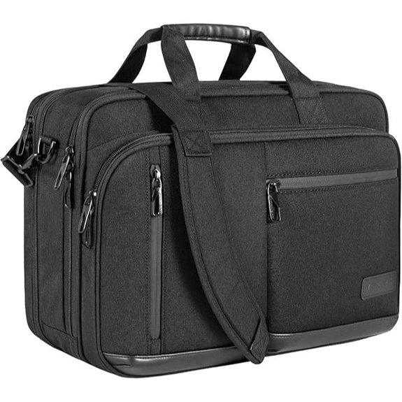 VANKEAN 17.3 Water-Repellent Expandable Laptop Bag