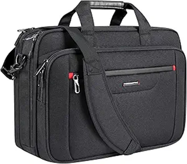 VANKEAN 17.3-Inch Water-Resistant Laptop Briefcase