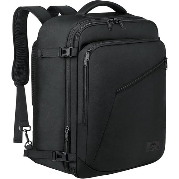 Matein 45L Travel Backpack Water-Resistant & Expandable