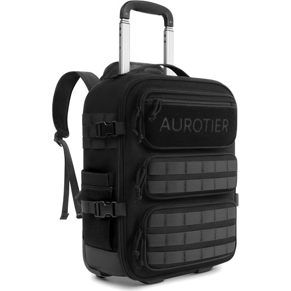 Rolling Tactical Laptop Backpack with Wheels