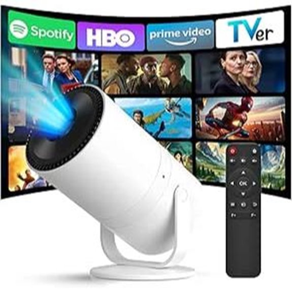wireless android mini projector