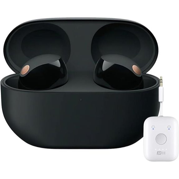 Sony WF-1000XM5 Noise Canceling Earbuds & Transmitter Bundle